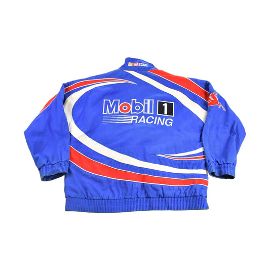 Vintage 1990s Mobil 1 Racing Nascar Jacket Men's XL from propervintagecanada