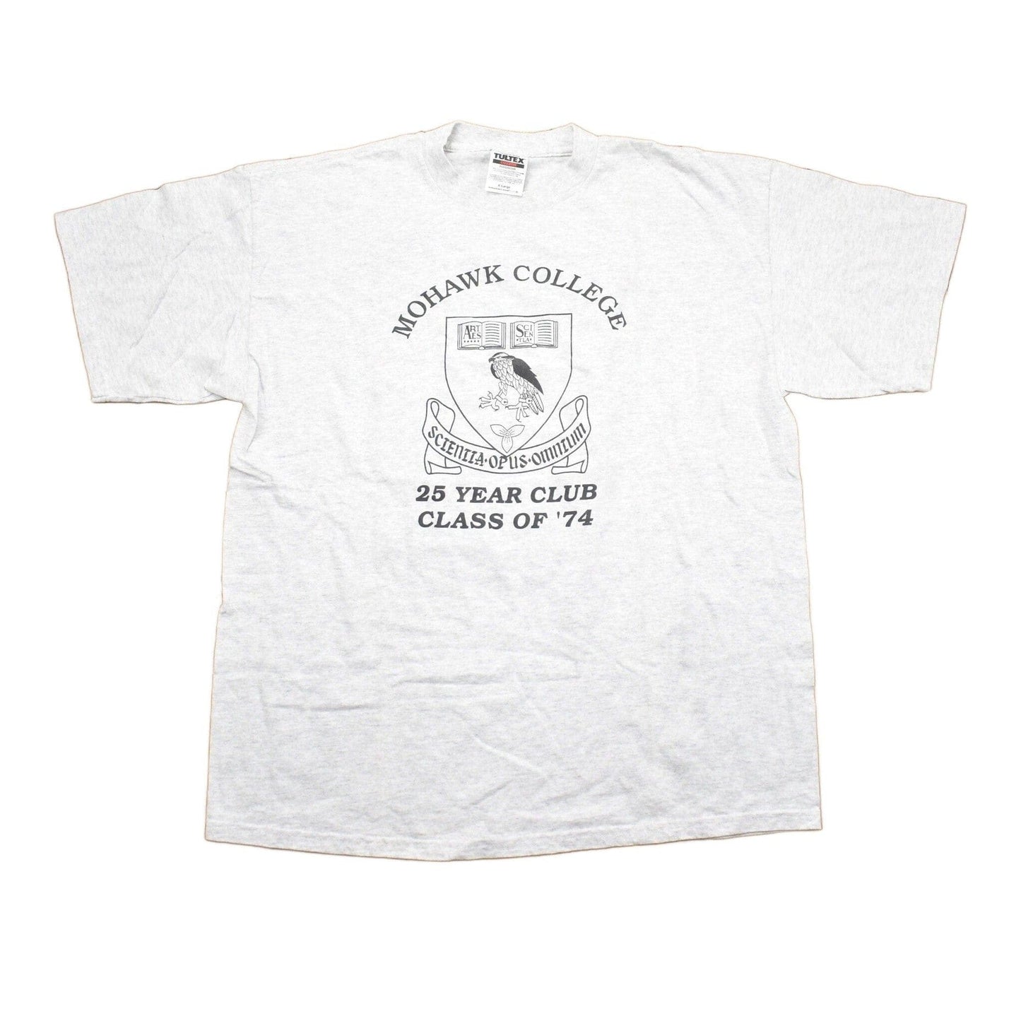 Vintage 1990s Mohawk College Collegiate T-Shirt Men's XL from propervintagecanada