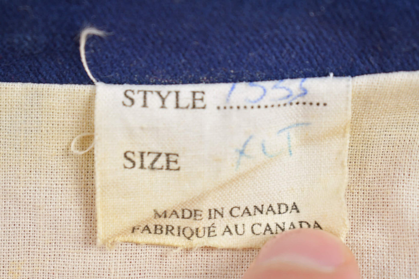Vintage 1990s Molson Canadian Ice Leather Varsity Jacket Men's XL from propervintagecanada