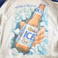 Vintage 1990s Molson Canadian Ice Leather Varsity Jacket Men's XL from propervintagecanada