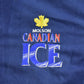 Vintage 1990s Molson Canadian Ice Leather Varsity Jacket Men's XL from propervintagecanada