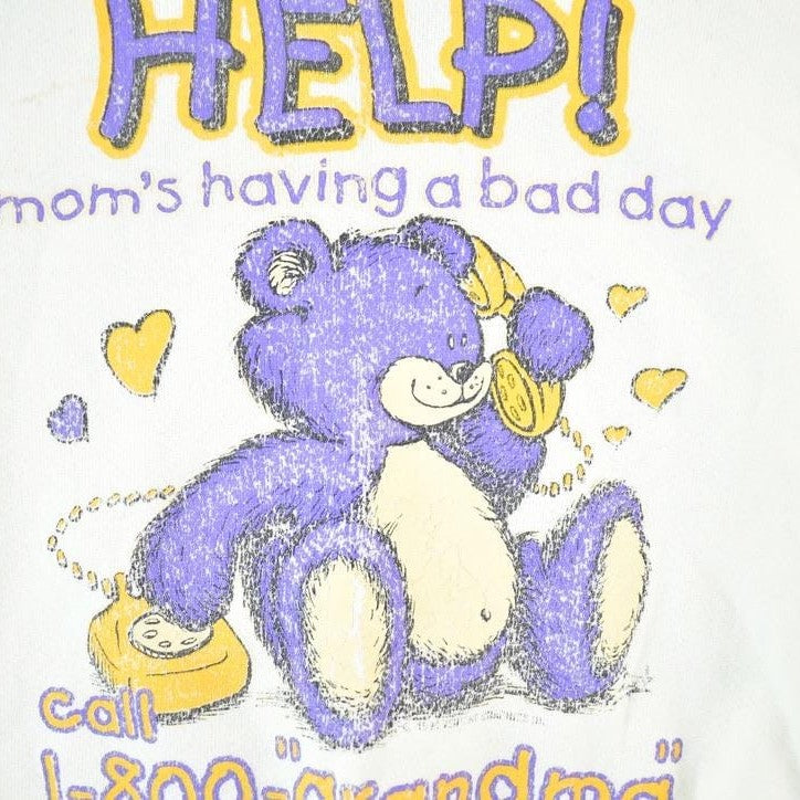 Vintage 1990s Moms Having A Bad Day Call Grandma Crewneck Sweatshirt Mens M from propervintagecanada