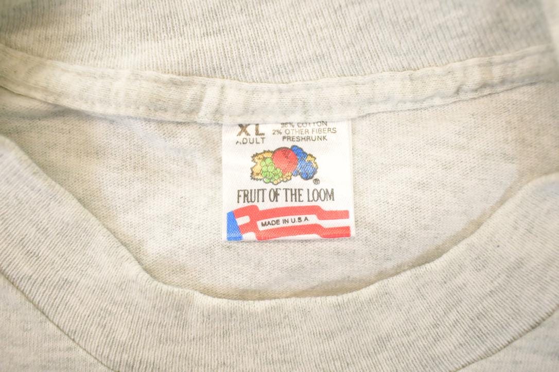 Vintage 1990s Monica's Fifty Cartoon Bunny Souvenir Travel T-Shirt Women's XL from propervintagecanada