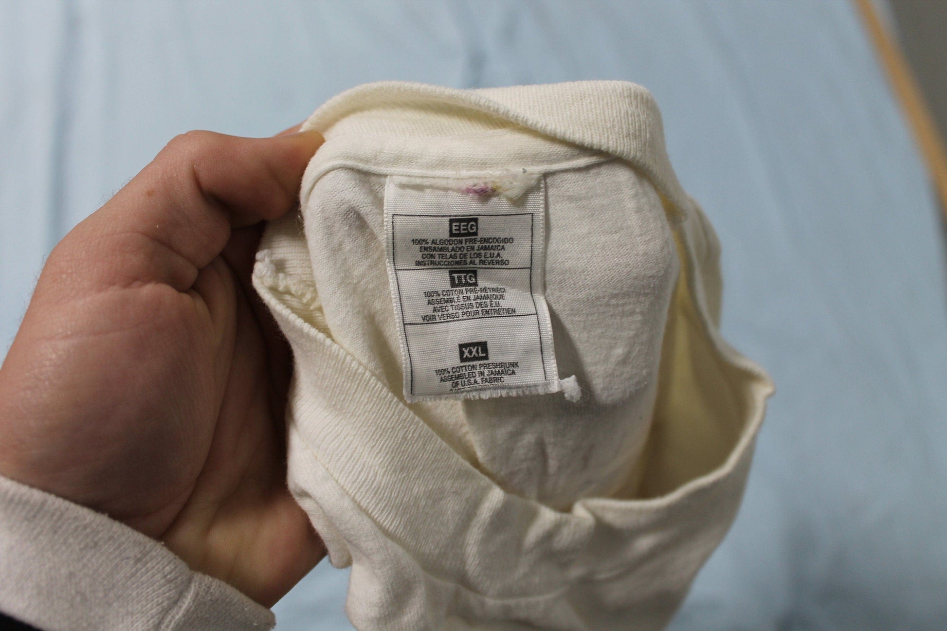 Vintage 1990s Monmouth College Illinois Gamma Graphic T-Shirt Men's 2XL from propervintagecanada