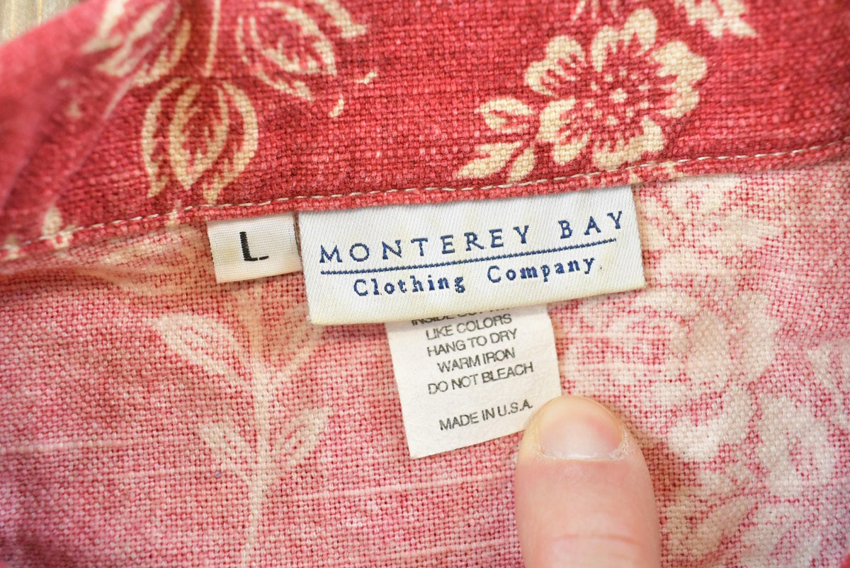 Vintage 1990s Monteray Bay Lightweight Trucker Jacket Women's L from propervintagecanada