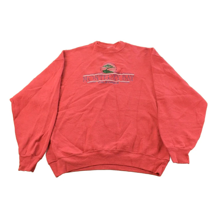 Vintage 1990s Monterey Bay California Souvenir Crewneck Sweatshirt Men's L from propervintagecanada