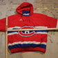 Vintage 1990s Montreal Canadiens NHL Apex One Quarter Zip Puffer Jacket Men's Large from propervintagecanada