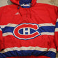 Vintage 1990s Montreal Canadiens NHL Apex One Quarter Zip Puffer Jacket Men's Large from propervintagecanada