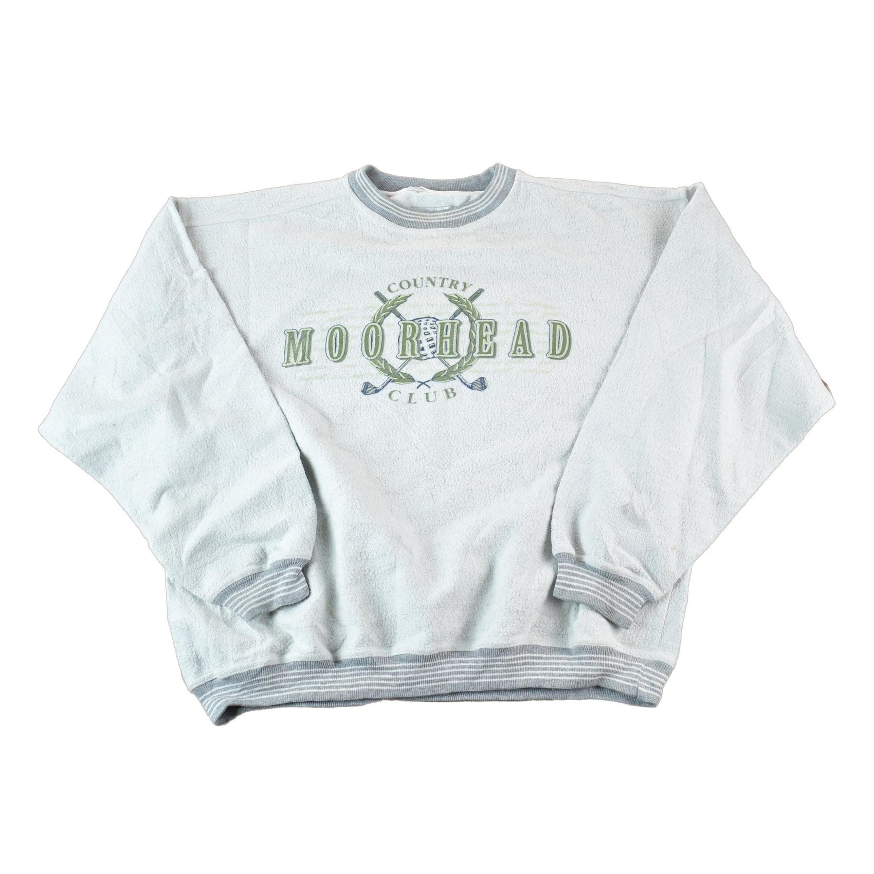 Vintage 1990s Moorhead Golf Country Club Gear For Sports Souvenir Crewneck Sweatshirt Made In USA Men's XL from propervintagecanada