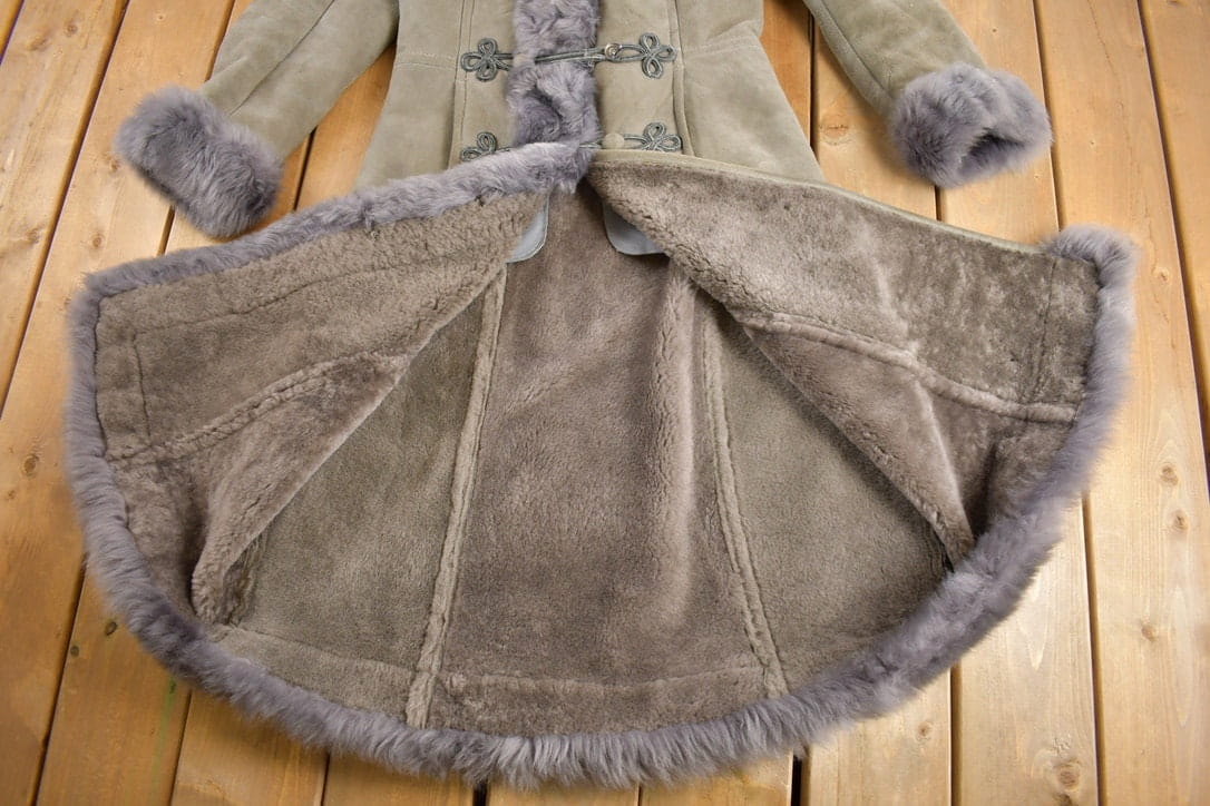 Vintage 1990s Morlands Lambskin Penny Lane Coat from propervintagecanada