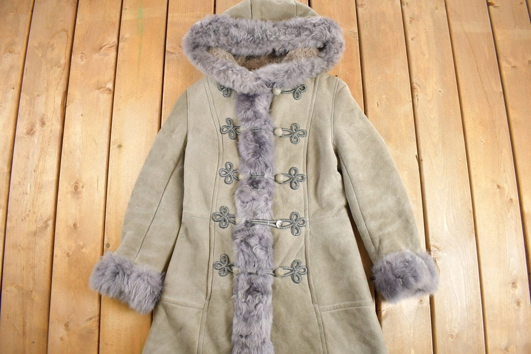 Vintage 1990s Morlands Lambskin Penny Lane Coat from propervintagecanada