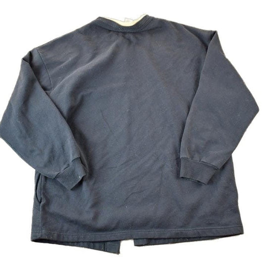 Vintage 1990s Morning Sun Double Collar Full Button Sunflowers Souvenir Crewneck Sweatshirt Women's L from propervintagecanada