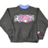 Vintage 1990s Morning Sun Floral Theme Graphic Print Double Collar Crewneck Sweatshirt Womens L from propervintagecanada
