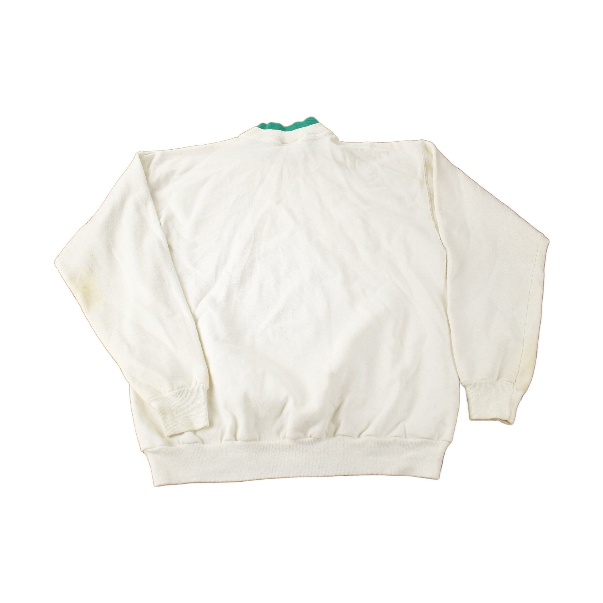 Vintage 1990s Morning Sun Sunflower Cute Grandma Crewneck Sweatshirt Women's L from propervintagecanada
