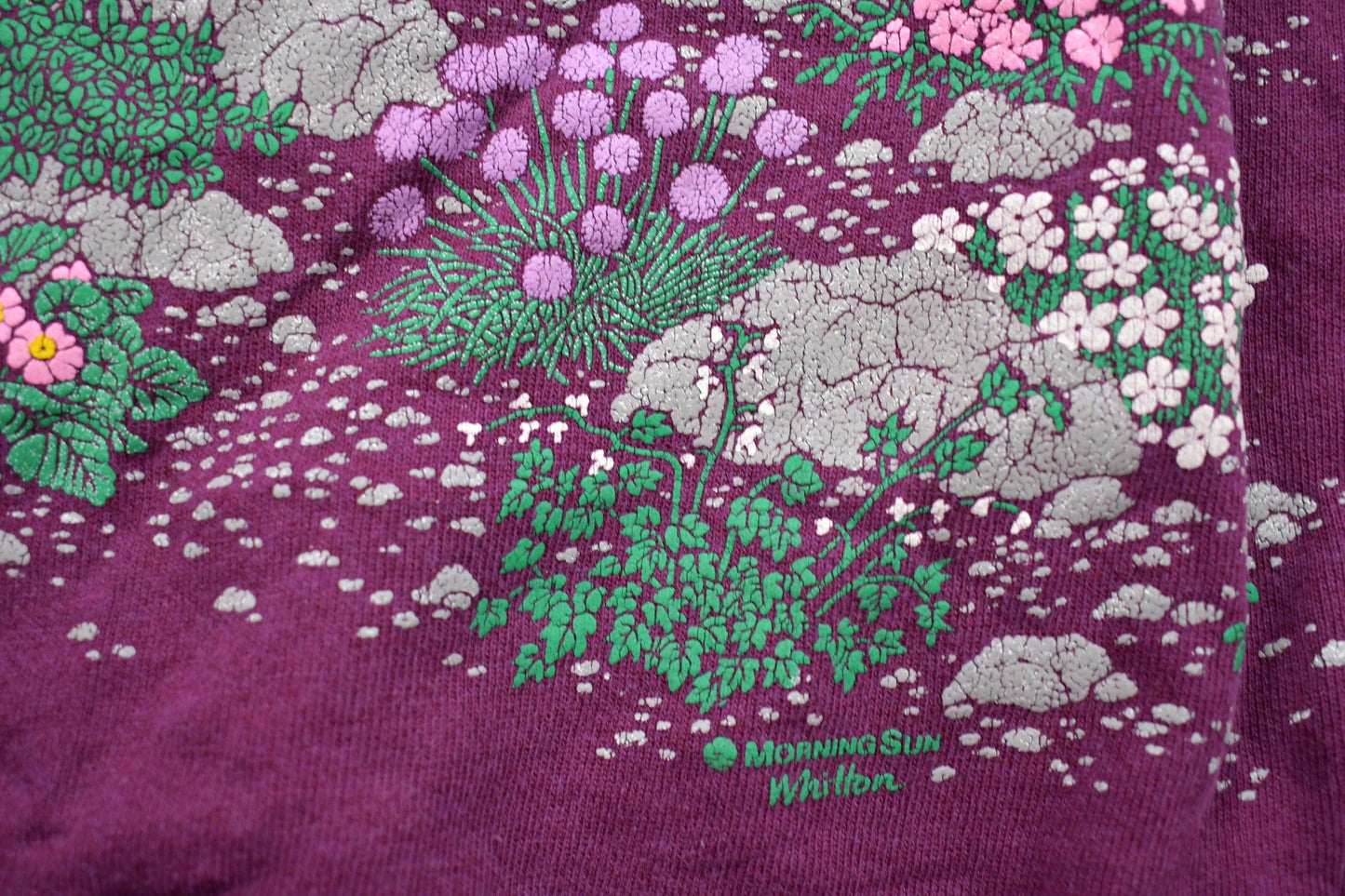 Vintage 1990s Morning Sun Whitton Crewneck Sweater Women's L from propervintagecanada