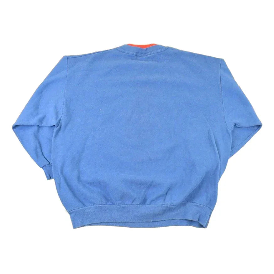 Vintage 1990s Morning Sun Winter Cardinals Graphic Print Double Collar Crewneck Sweatshirt Womens XXL from propervintagecanada