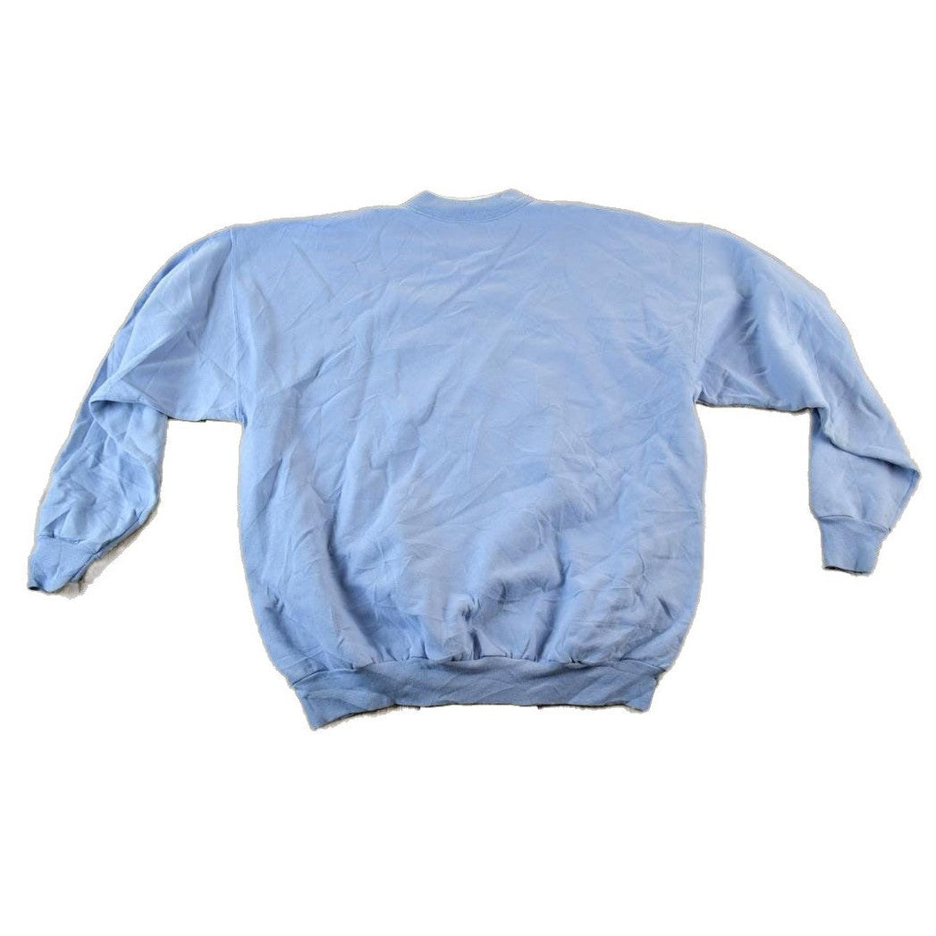 Vintage 1990s Morning Sun Winter Wonderland Double Collar Crewneck Sweatshirt Womens L-XL from propervintagecanada