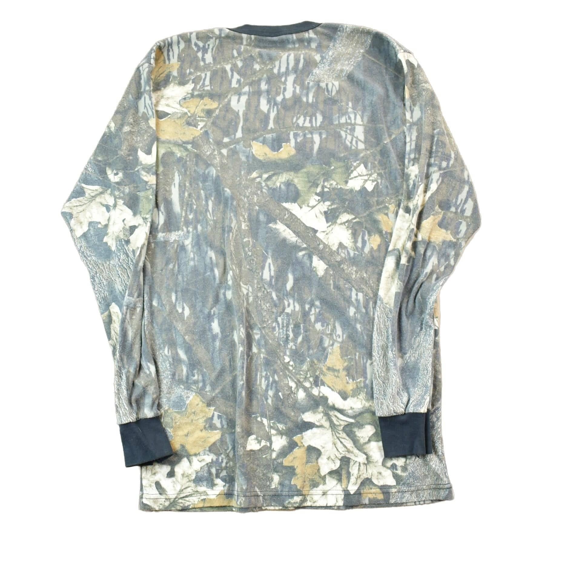 Vintage 1990s Mossy Oak Blank Crewneck Sweatshirt from propervintagecanada