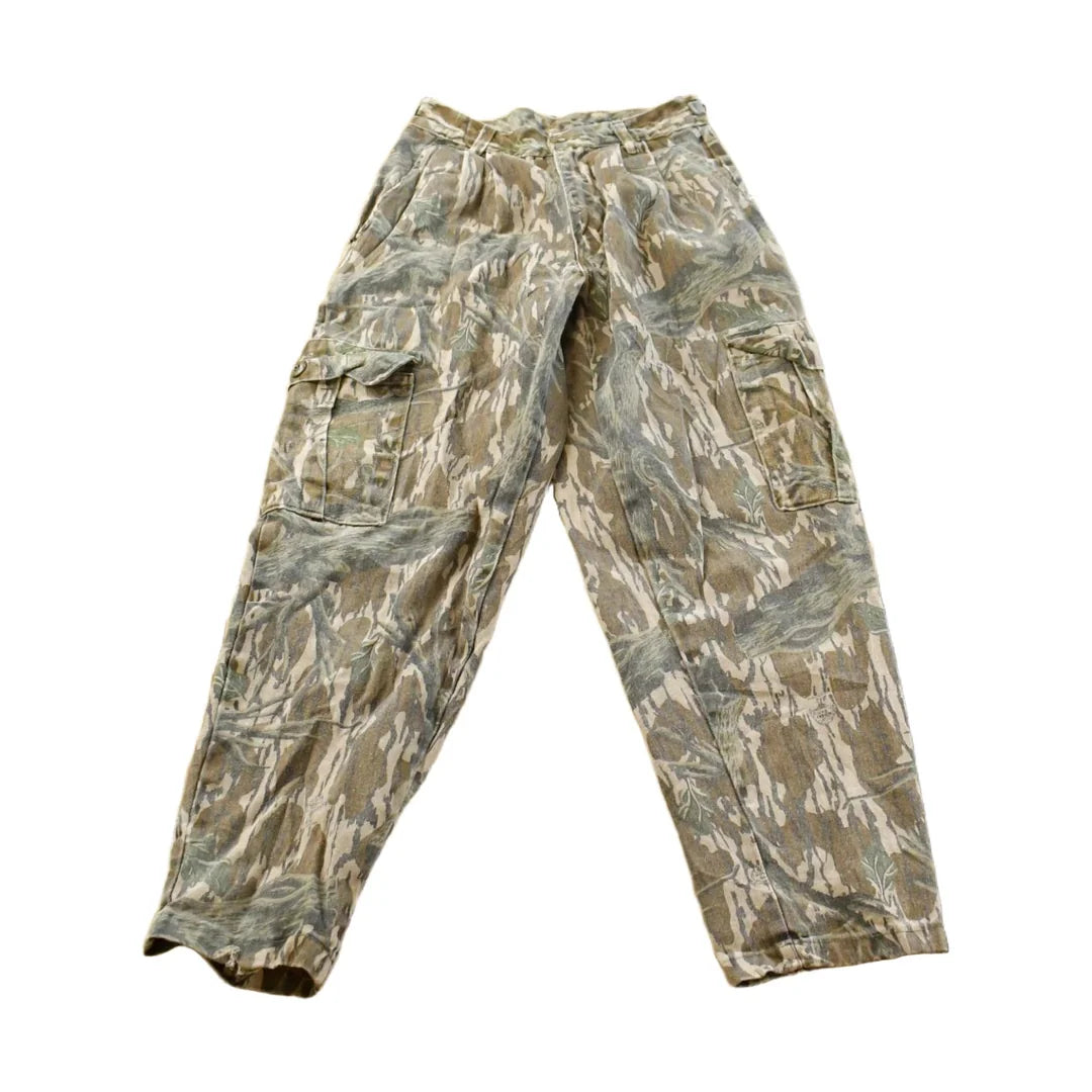 Vintage 1990s Mossy Oak Camo Cargo Pants Women's M from propervintagecanada