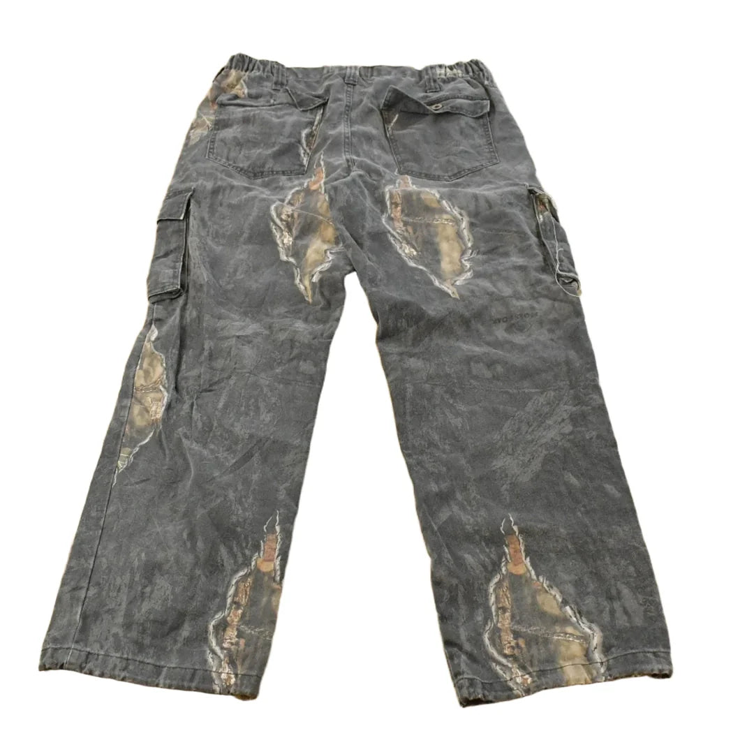 Vintage 1990s Mossy Oak Tree Camo Cargo Pants Men's 34 x 31 from propervintagecanada