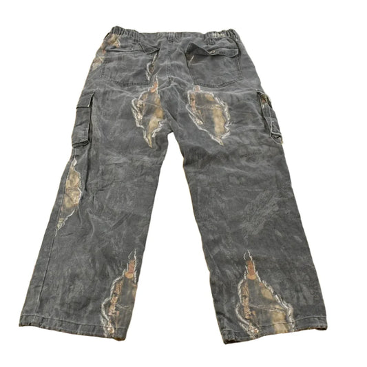 Vintage 1990s Mossy Oak Tree Camo Cargo Pants Men's 34 x 31 from propervintagecanada