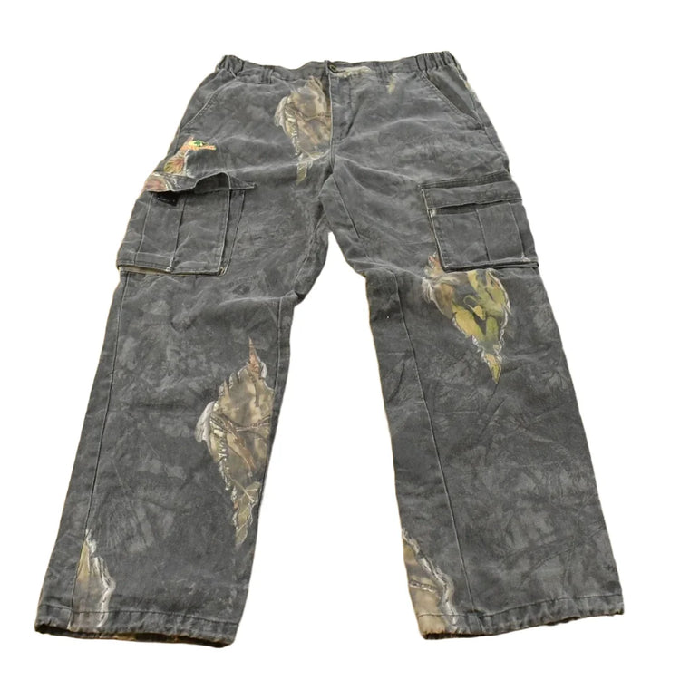 Vintage 1990s Mossy Oak Tree Camo Cargo Pants Men's 34 x 31 from propervintagecanada