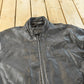 Vintage 1990s Moto Leather Jacket Men's 5XL / Motorcycle / Biker / Outdoorsman / 90s Outerwear / Easy Rider from propervintagecanada