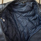 Vintage 1990s Motorcycle Leather Heavy Padded Biker Jacket Made In USA from propervintagecanada
