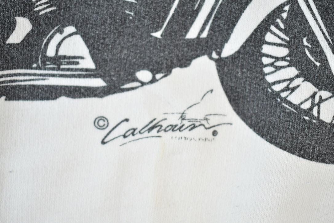 Vintage 1990s Motorcycle Santa Crewneck Sweatshirt Men's Large from propervintagecanada