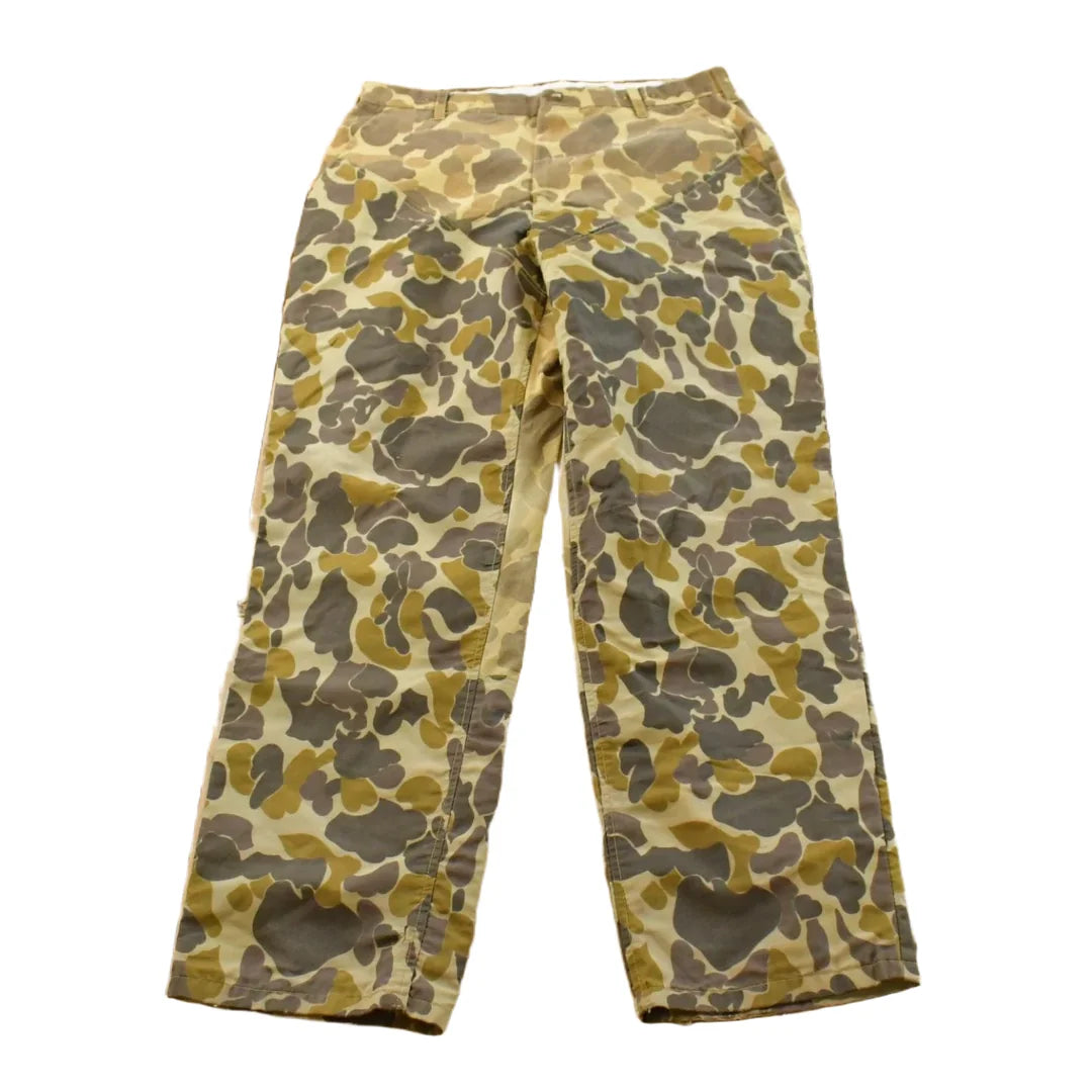 Vintage 1990s Mount'n Prairie Duck Camo Hunting Pants Men's 34 x 32 from propervintagecanada