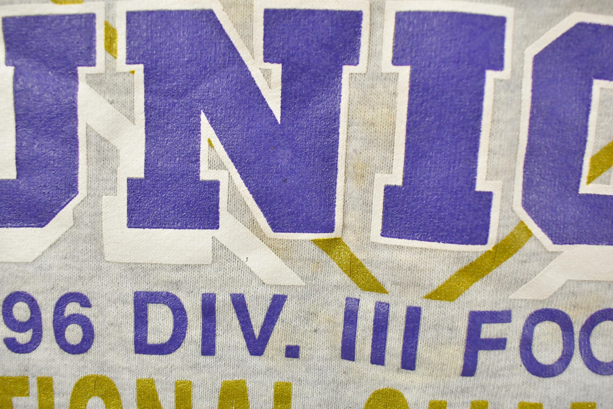 Vintage 1990s Mount Union Div III Football Champions Crewneck Sweatshirt Men's 2XL from propervintagecanada