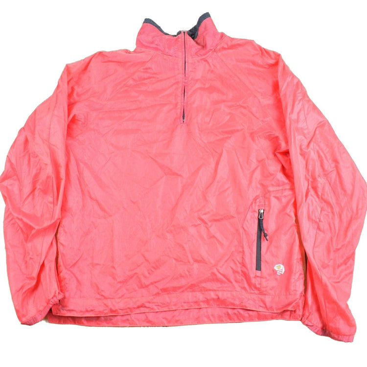 Vintage 1990s Mountain Hard Wear Quarter Zip Windbreaker Men's Medium from propervintagecanada