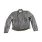 Vintage 1990s MQP Cafe Racer Leather Biker Jacket Men's Large from propervintagecanada