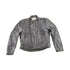 Vintage 1990s MQP Cafe Racer Leather Biker Jacket Men&