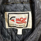 Vintage 1990s MQP Cafe Racer Leather Biker Jacket Men's Large from propervintagecanada