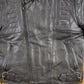 Vintage 1990s MQP Cafe Racer Leather Biker Jacket Men's Large from propervintagecanada