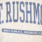 Vintage 1990s Mt Rushmore National Memorial Graphic Print Crewneck Sweatshirt Men's L from propervintagecanada
