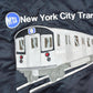 Vintage 1990s MTA New York City Transit Embroidered Snap Button Satin Jacket Made In USA Men's 2XL from propervintagecanada