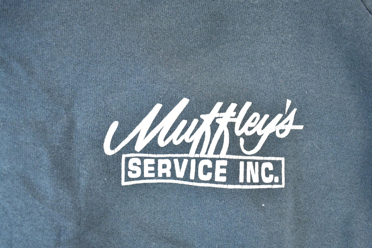 Vintage 1990s Muffley's Service Inc Crewneck Sweatshirt Mens L from propervintagecanada