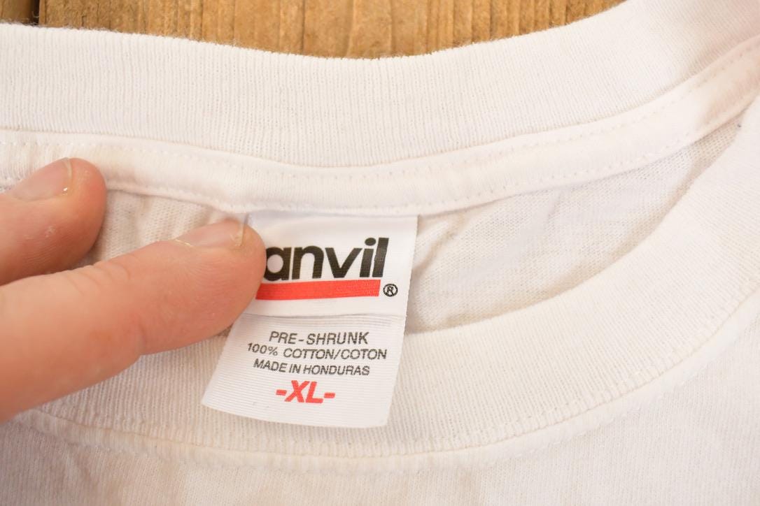 Vintage 1990s Multi Butterfly FAB Souvenir Outdoorsman T-Shirt Women's XL from propervintagecanada