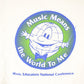 Vintage 1990s Music Means The World To Me Graphic Print Crewneck Sweatshirt Men's L from propervintagecanada