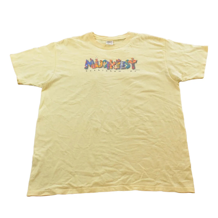 Vintage 1990s Musik Fest Bethlehem PA T-Shirt Men's XL from propervintagecanada
