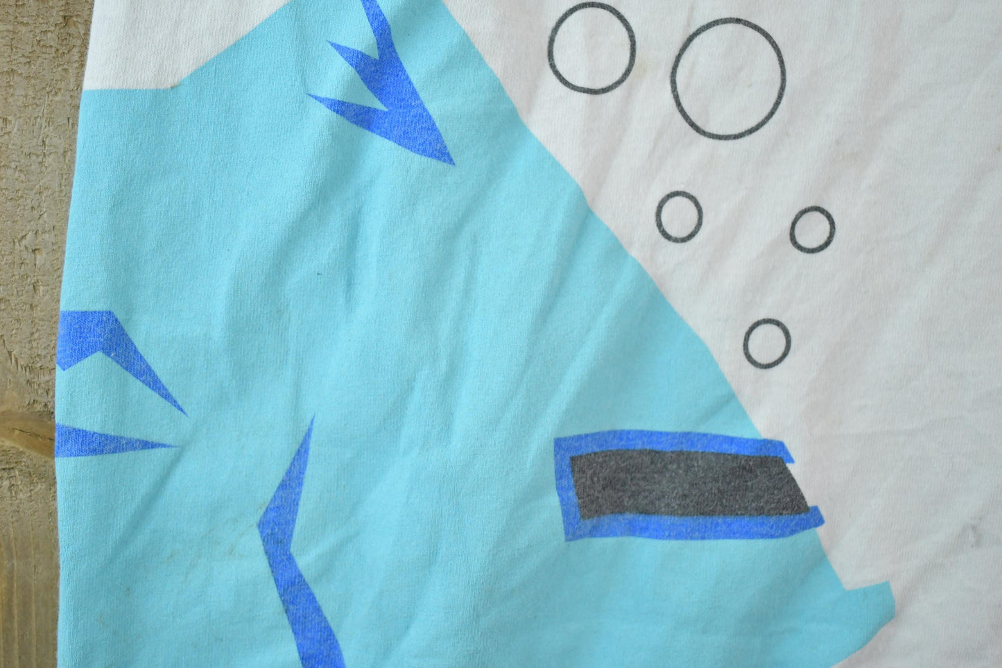 Vintage 1990s MWR Cyber Sea Souvenir Single Stitch Graphic Print T-Shirt Men's XL from propervintagecanada