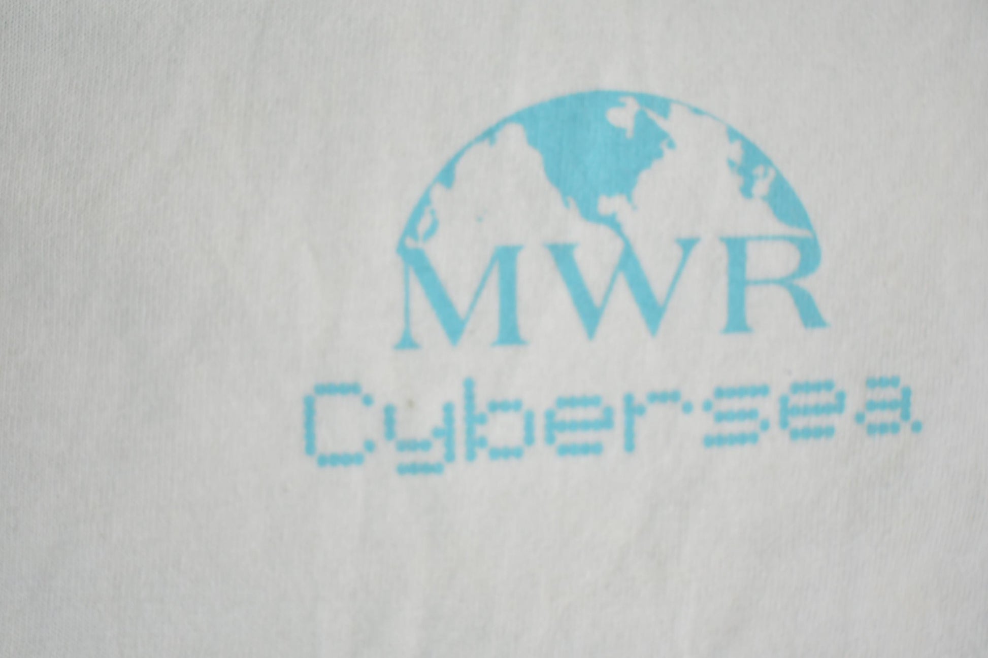 Vintage 1990s MWR Cyber Sea Souvenir Single Stitch Graphic Print T-Shirt Men's XL from propervintagecanada
