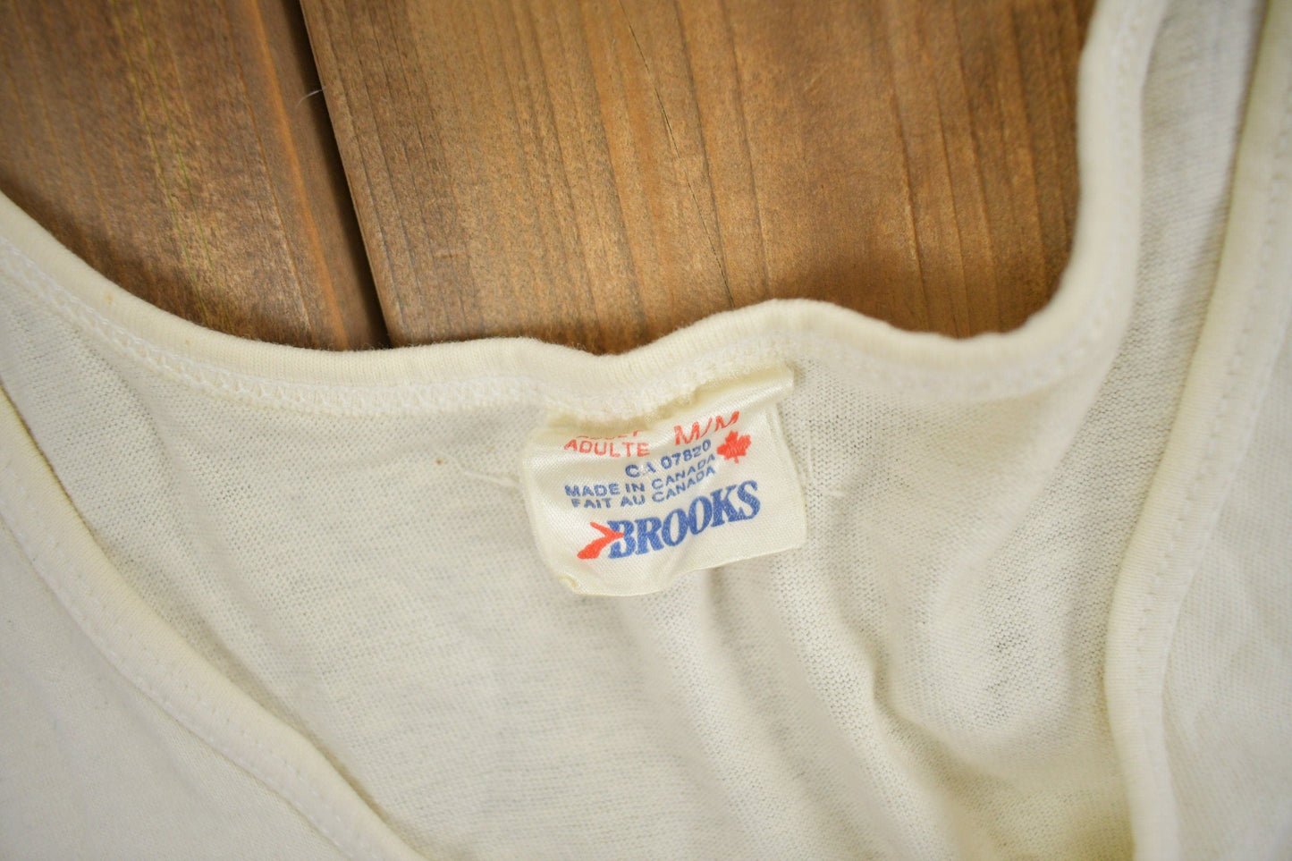 Vintage 1990s MXT Brooks Cross Training Graphic Tank Top Shirt Men's Medium from propervintagecanada