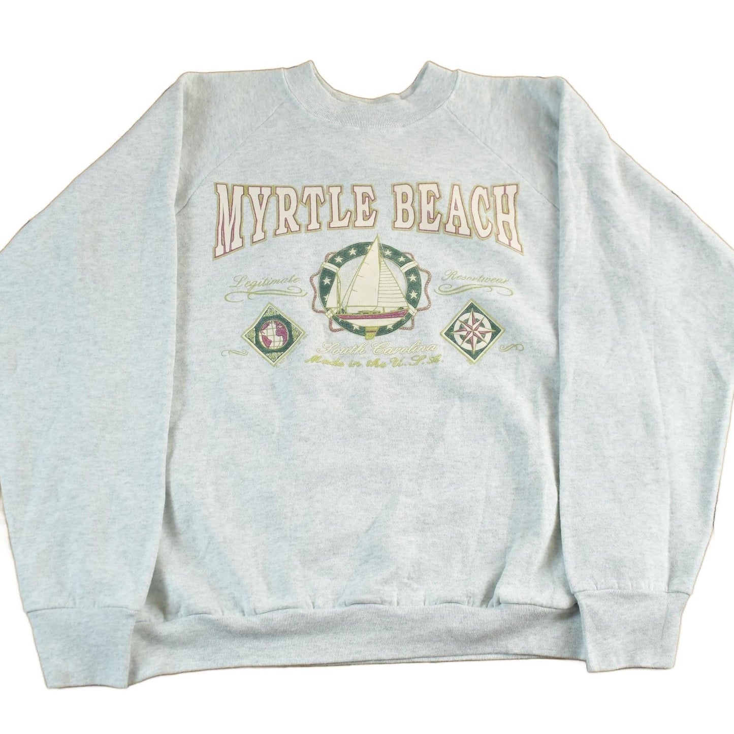 Vintage 1990s Myrtle Beach S.C Crewneck Sweatshirt Men's XL from propervintagecanada