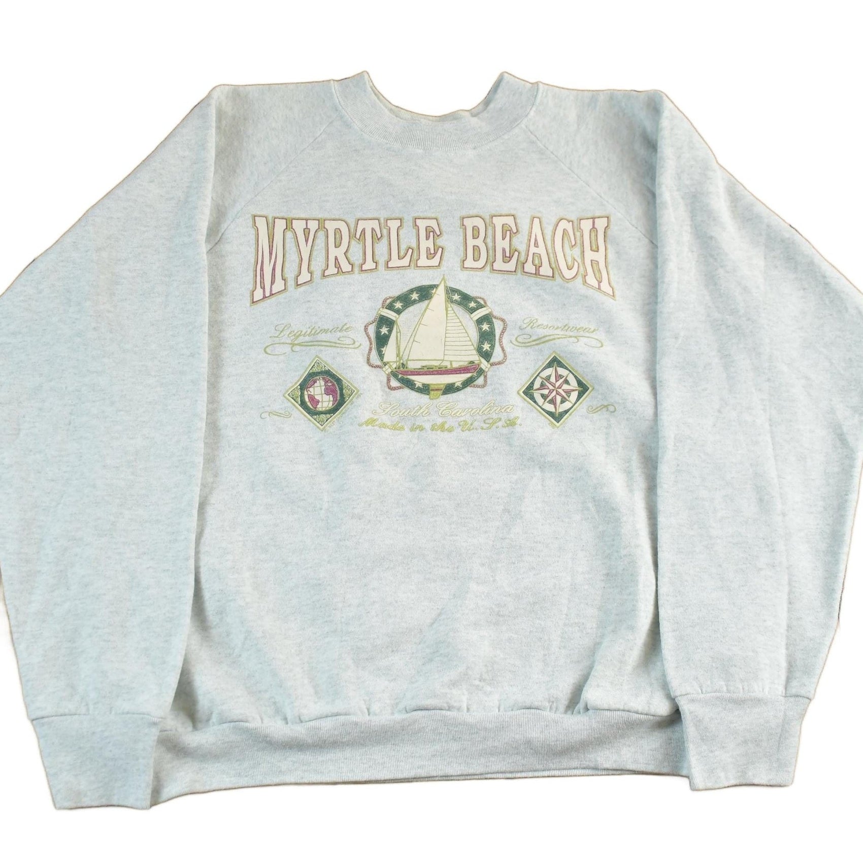 Vintage 1990s Myrtle Beach S.C Crewneck Sweatshirt Men's XL from propervintagecanada