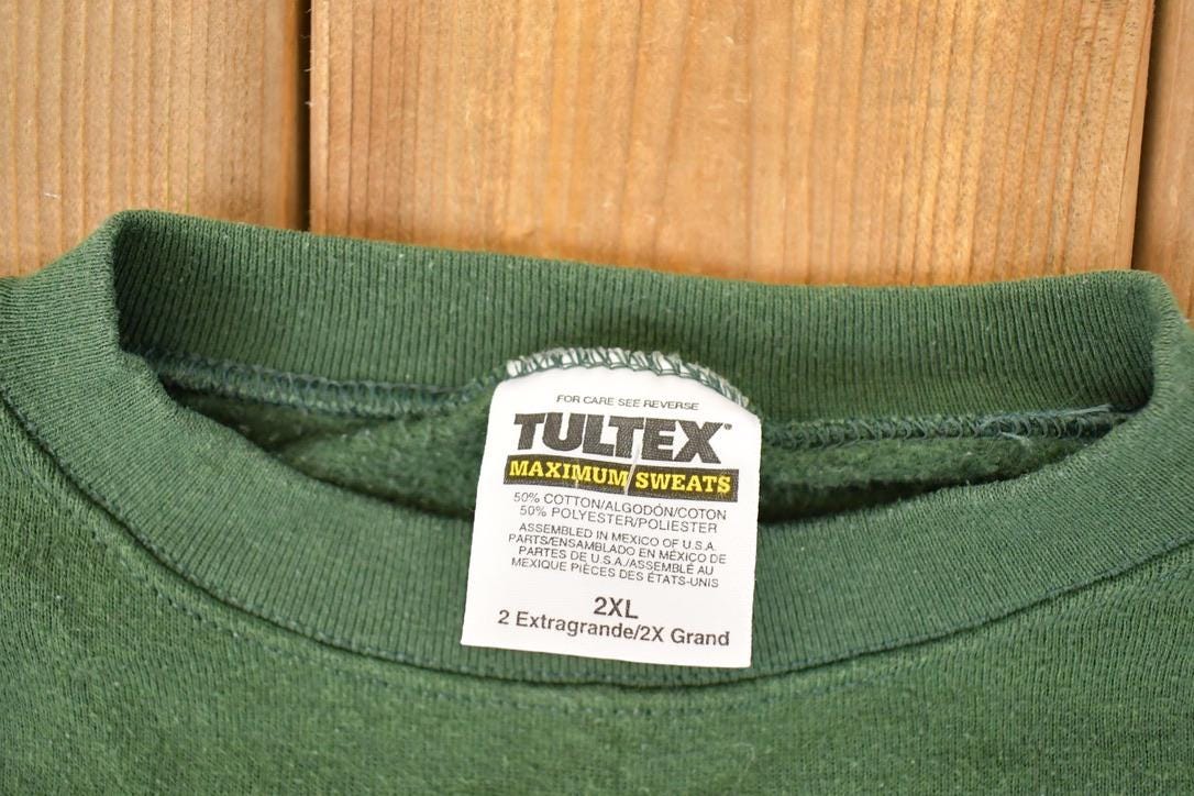 Vintage 1990s Nacogdoches Texas Embroidered Crewneck Sweatshirt Men's XL from propervintagecanada