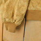 Vintage 1990s Naf Naf Nubuck Leather Flight Bomber Jacket Men's Medium from propervintagecanada