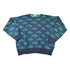 Vintage 1990s Nani Bon Knit Abstract Pattern Crewneck Sweater Women&